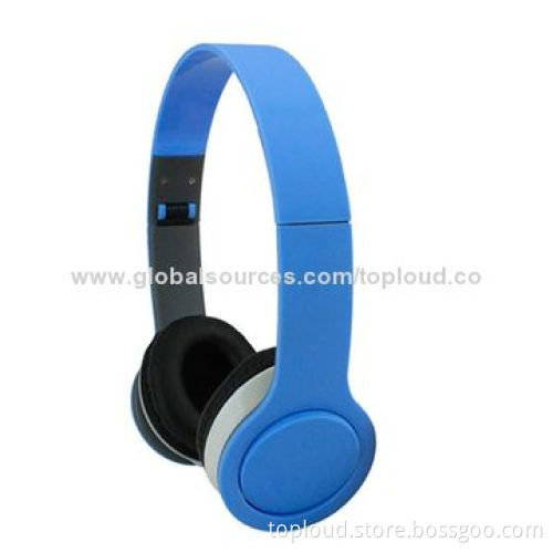 Colorful Headphones with Mic, Hot Selling, PVC Cable